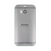 Задняя крышка для HTC One M8, Metal Grey