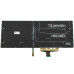 Клавиатура для ноутбука HUAWEI (W19 series) rus, black, без фрейма, подсветка клавиш