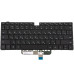 Клавиатура для ноутбука HUAWEI (W19R, W29) rus, black, без фрейма, подсветка клавиш