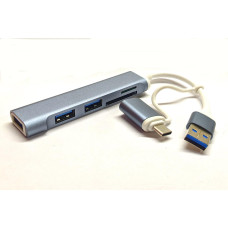 USB-хаб переходник USB-C USB-A Type-C to USB hub