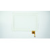Тачскрин (сенсорное стекло) YTG-P0008-F5 V1.0, 10,1", 12 pin, белый