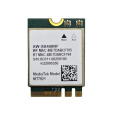 Wi-Fi модуль, адаптер MediaTek MT7921 (Wi-Fi 6 802.11ax, Bluetooth 5.2, M.2 2230) [AW-XB468NF]