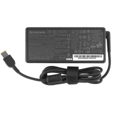 Блок живлення для ноутбука Lenovo 20V 6A (120W) з виходами USB + pin, квадратний DC-штекер 5 Pin, чорний (без мережевого кабелю)