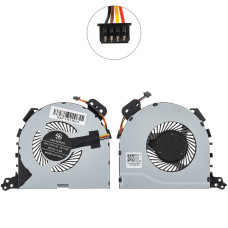 Вентилятор для ноутбука LENOVO IdeaPad 320-15IAP, 320-15IKB, 520-15IKB, DC 5V 0.5A, 4pin (5F10N82225) (Кулер)