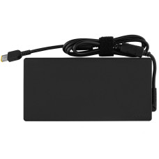 Оригинальный блок питания для ноутбука LENOVO 20V, 15A, 300W, USB+pin (Square 5 Pin DC Plug), black, RECTANGULAR