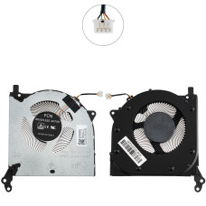 Вентилятор (GPU) для Lenovo Legion 5 15ARH05 / 15IMH05H DC28000FBF1, кулер Original