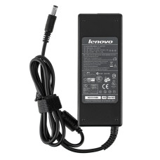 Блок питания для ноутбука LENOVO 19V, 4.74A, 90W, 5.5*2.5мм, 3 hole, прямой разъём, black (без кабеля!)