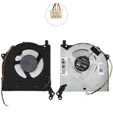 Оригинальный вентилятор для ноутбука LENOVO Legion 5 15ARH05, 5 15IMH05H, 5V, GPU (длиный кабель)
