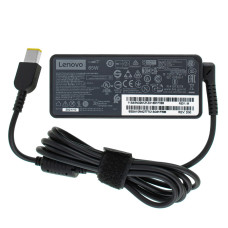 Оригинальный блок питания для ноутбука LENOVO 20V, 3.25A, 65W, USB+pin (Square 5 Pin DC Plug), black, RECTANGULAR
