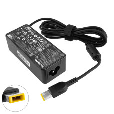Оригинальный блок питания для ноутбука LENOVO 20V, 2.25A, 45W, USB+pin (Square 5 Pin DC Plug), black, RECTANGULAR