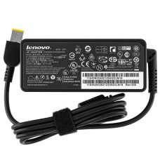 Блок живлення для ноутбука Lenovo OVALE — 20V 3.25A (65W), чорний, роз’єми USB + квадратний штекер Square 5 Pin DC Plug (pin)