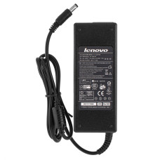 Блок питания для ноутбука LENOVO 20V, 4.5A, 90W, 5.5*2.5мм, 3 hole, прямой разъём, black (без кабеля!)