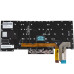 Клавиатура для ноутбука LENOVO (ThinkPad P1 Gen 3) rus, black, без фрейма, подсветка клавиш