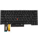 Клавиатура для ноутбука LENOVO (ThinkPad P1 Gen 3) rus, black, без фрейма, подсветка клавиш