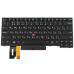 Клавиатура для ноутбука LENOVO (ThinkPad: E480, L380) rus, black, подсветка клавиш, с джойстиком
