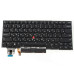 Клавиатура для ноутбука LENOVO (ThinkPad: X1 Carbon 7th Gen) rus, black, без фрейма, подсветка клавиш