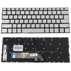 Клавиатура для ноутбука LENOVO (IdeaPad: S740-14IIL) rus, silver, без фрейма, подсветка клавиш