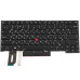 Клавиатура для ноутбука LENOVO (ThinkPad: T14s) rus, black, подсветка клавиш, без фрейма, с джойстиком