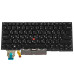 Клавиатура для ноутбука LENOVO (ThinkPad: X1 Carbon 8th Gen) rus, black, без фрейма, подсветка клавиш
