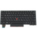 Клавиатура для ноутбука LENOVO (ThinkPad: X13) rus, black, подсветка клавиш