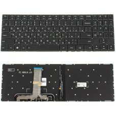 Клавиатура для ноутбука LENOVO (Legion: Y540-15) rus, black, без фрейма, подсветка клавиш (ОРИГИНАЛ) (white bezzel)
