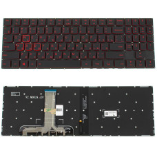Клавиатура для ноутбука LENOVO (Legion: Y540-15) rus, black, без фрейма, подсветка клавиш RED (ОРИГИНАЛ)