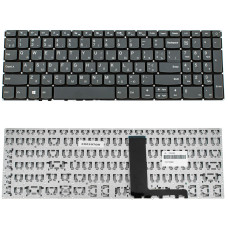 Клавиатура для ноутбука LENOVO (IdeaPad: 320-15 series) ukr, onyx black, без фрейма