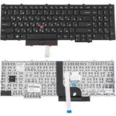Клавиатура для ноутбука LENOVO (ThinkPad: P50, P70) rus, black