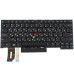 Клавиатура для ноутбука LENOVO (ThinkPad: T490s, T495s) rus, black, без фрейма