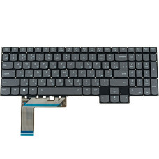 Клавиатура для ноутбука LENOVO (Legion: S7-16), rus, black, без фрейма, подсветка клавиш (RGB)