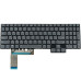 Клавиатура для ноутбука LENOVO (Legion: S7-16), rus, black, без фрейма, подсветка клавиш (RGB)