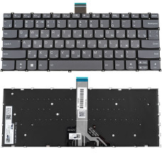 Клавиатура для ноутбука LENOVO (IdeaPad Pro: 5-14 series), rus, onyx black, без фрейма, подсветка клавиш
