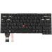 Клавиатура для ноутбука LENOVO (ThinkPad: T14s Gen 2) rus, black, без фрейма, подсветка клавиш (ОРИГИНАЛ)