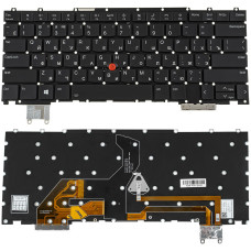 Клавиатура для ноутбука LENOVO (ThinkPad: Z16 Gen 1) rus, black, без фрейма, подсветка клавиш