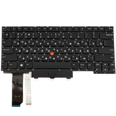 Клавиатура для ноутбука LENOVO (ThinkPad: E14 Gen 3) rus, black, без фрейма