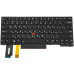 Клавиатура для ноутбука LENOVO (ThinkPad: E480, L380) rus, black, подсветка клавиш (ОРИГИНАЛ)