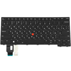 Клавиатура для ноутбука LENOVO (ThinkPad: T14, L14 Gen 3) rus, black, подсветка клавиш (ОРИГИНАЛ)