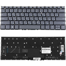 Клавиатура для ноутбука LENOVO (ThinkBook: 13x G2 IAP) rus, black, без  фрейма, подсветка клавиш