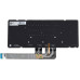 Клавиатура для ноутбука LENOVO (Yoga 9 14IRP8) rus, silver, без фрейма, подсветка клавиш