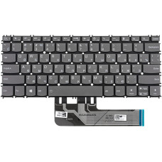 Клавиатура для ноутбука LENOVO (ThinkBook: 13s, 14s) rus,dark gray, без  фрейма, подсветка клавиш