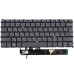 Клавиатура для ноутбука LENOVO (ThinkBook: 13s G4 series) rus, dark gray, без  фрейма, подсветка клавиш