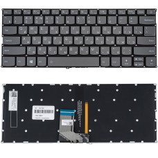 Клавиатура для ноутбука LENOVO (IdeaPad 320S-13IKB series) rus, black, без фрейма, подсветка клавиш (ОРИГИНАЛ)
