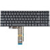 Клавиатура для ноутбука LENOVO (IdeaPad: 3-15, 3-17 series) ukr, dark gray, без фрейма, подсветка клавиш (ОРИГИНАЛ)