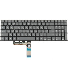 Клавиатура для ноутбука LENOVO (IdeaPad Slim: 3 16AHP10 series) ukr, black, без фрейма, подсветка клавиш
