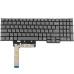 Клавиатура для ноутбука LENOVO (IdeaPad Pro: 5 16AKP10 series), ukr, black, без фрейма, подсветка клавиш