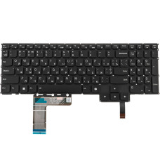 Клавиатура для ноутбука LENOVO (LOQ 15IAX9  series), ukr, onyx black, без фрейма, подсветка клавиш (RGB)