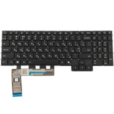 Клавиатура для ноутбука LENOVO (Legion: 5-16IAX10 series), ukr, black, без фрейма, подсветка клавиш (RGB