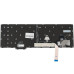 Клавиатура для ноутбука LENOVO (ThinkPad L16 Gen 1) ukr, black, подсветка клавиш (copilot)