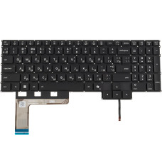 Клавиатура для ноутбука LENOVO (Legion: 5-15AHP10 series), ukr, black, без фрейма, подсветка клавиш (RGB) (copilot)
