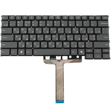 Клавиатура для ноутбука LENOVO (ThinkBook 14 G6 series) ukr, black, без фрейма, подсветка клавиш (copilot)